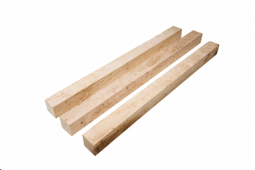 Billardqueue Birke, Karelische Maserbirke standard  40x40x460mm