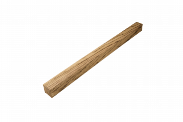 Preview: Billiard Square Zebrano / Zingana  40x40x600mm