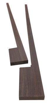 Preview: Bow Blank Double Bass Pau Ferro / Ironwood,  Standard Grade