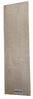 Set Back, Sides and Neck plank Curly Maple for Cello Unique Piece #018