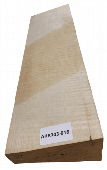 Set Back, Sides and Neck plank Curly Maple for Cello Unique Piece #018