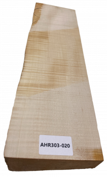 Set Back, Sides and Neck plank Curly Maple for Cello Unique Piece #020