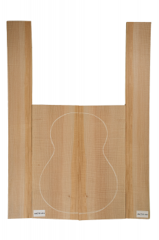 Back & Sides American Curly Maple, Classic Size, Unique Piece #012
