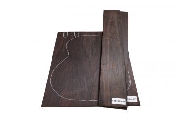 Back & Sides African Blackwood (Grenadill) Classic Size Unique Piece #047