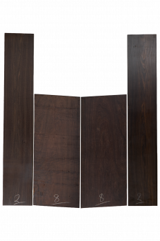 Preview: Back & Sides African Blackwood (Grenadill) OM Size Unique Piece #031