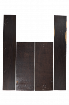 Preview: Back & Sides African Blackwood (Grenadill) OM Size Unique Piece #032