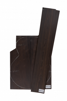 Preview: Back & Sides African Blackwood (Grenadill) Western Size Unique Piece #039