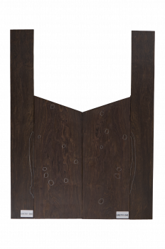 Preview: Back & Sides African Blackwood (Grenadill) Classic Size Unique Piece #040