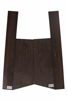 Preview: Back & Sides African Blackwood (Grenadill) Classic Size Unique Piece #045