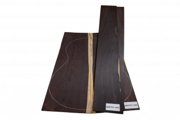 Back & Sides African Blackwood (Grenadill) Classic Size Unique Piece #046