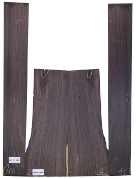 Back & Sides African Blackwood, small Classic Size Unique Piece #063