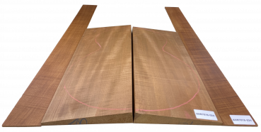 Preview: Back & Sides Sycamore / Europ. Maple, Caramel, Archtop Unique Piece #024