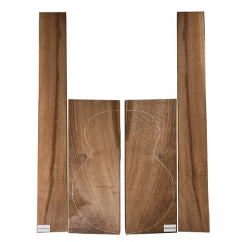 Back & Sides Walnut, European Archtop Unique Piece #018