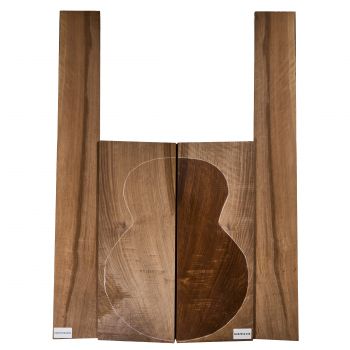 Preview: Back & Sides Walnut, European Archtop Unique Piece #018
