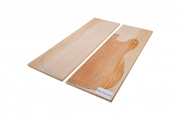 Preview: Top Ahorn, American 2-tlg. 8mm Einzelstück #021