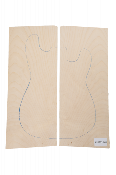 Top Sycamore / Europ. Maple, curly, 2-pcs. Unique Piece #085