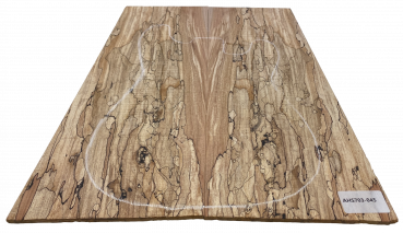 Preview: Top Spalted Maple 2-tlg. 7mm Einzelstück #045