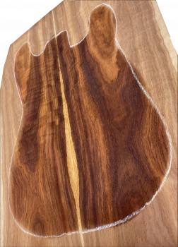 Preview: Top Afrik. Koa 22mm, 2-tlg., Einzelstück #036