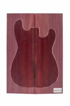 Preview: Top Amaranth / Purple Heart 8mm, 2-tlg. Einzelstück #005