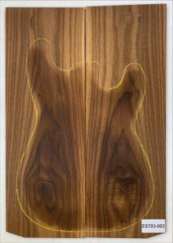 Preview: Top Ash, roasted, 2-pcs. 7mm Unique Piece #002