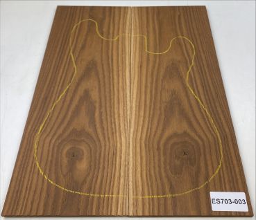 Preview: Top Ash, roasted, 2-pcs. 7mm Unique Piece #003