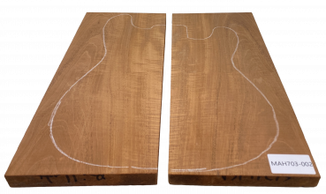 Preview: Top Mahagoni Swietenia geriegelt 492x197x50 mm Einzelstück #002