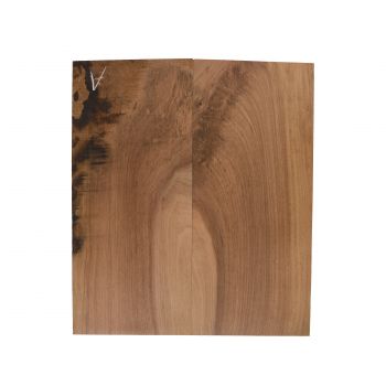 Preview: Top Walnut American, 2-pcs. 18mm,  Unique Piece #015