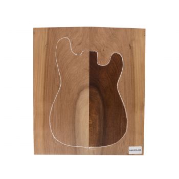 Preview: Top Walnut American, 2-pcs. 18mm,  Unique Piece #015