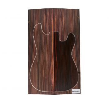 Preview: Top Rosewood, Indian, 2-pcs., 8mm Unique Piece #004
