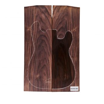 Preview: Top Rosewood, Indian, 2-pcs., 8mm Unique Piece #005