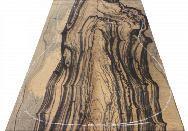 Preview: Top Royal White Ebony 8mm Einzelstück #054