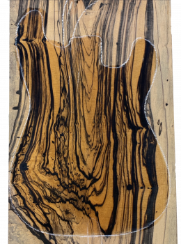 Preview: Top Royal White Ebony 8mm Einzelstück #058
