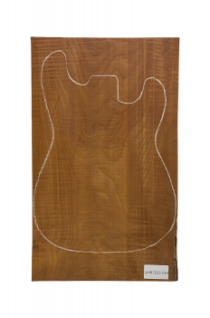 Body Ahorn leicht geriegelt A, 1-tlg., Caramel, Einzelstück #053