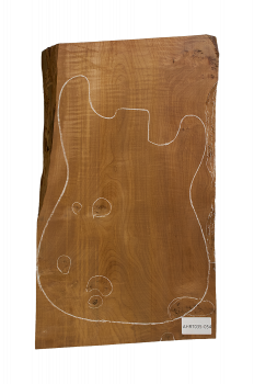 Body Sycamore / Europ. Curly Maple 1-pc., Caramel, Unique Piece #054