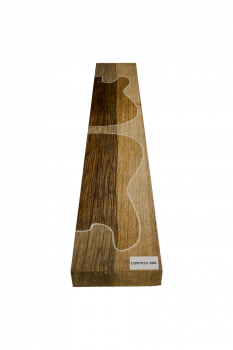 Preview: Body Black Korina, 2-pcs. grainmatched, Unique Piece #080