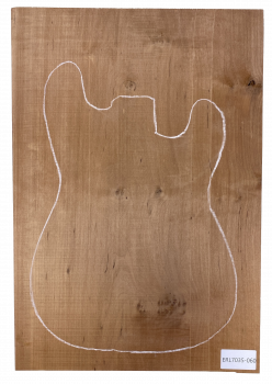 Body Alder, European, Caramel, 1-pc., Unique Piece #060