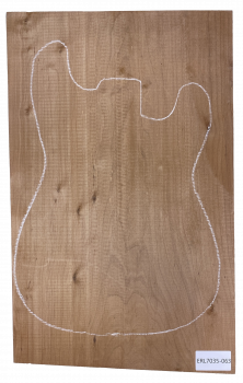Body Erle, europ., Caramel, 1-tlg., Einzelstück #063