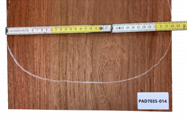 Preview: Body Pacific Rosewood, 50mm 1-pc., Unique Piece #SPAD-014