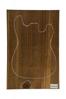 Body Paulownia, 1-tlg., Caramel, Einzelstück #051