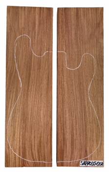 Preview: Body Pacific Rosewood, 50mm 2-pcs., FSC®100%, Unique Piece #002