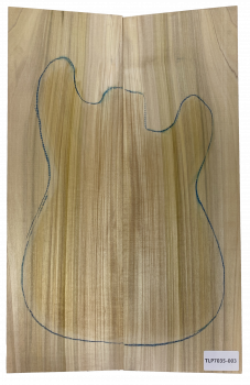 Preview: Body Tulipwood, 2-pcs., Unique Piece #003