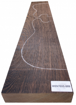 Preview: Body Wengé, 2-pcs., grainmatched,  Unique Piece #009