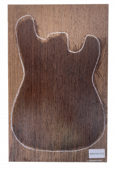 Preview: Body Wengé, 1-pc., AA, Unique Piece #010