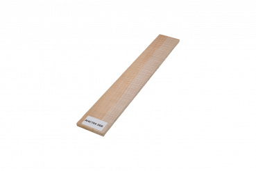 Preview: Griffbrett Ahorn amerik. geriegelt 511x75x9mm Einzelstück #008