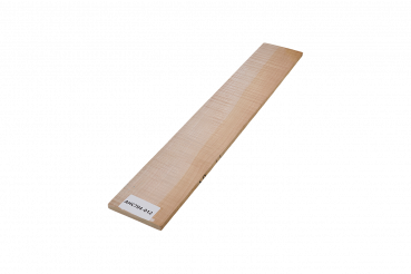 Preview: Griffbrett Ahorn amerik. geriegelt 605x96x9mm Einzelstück #012