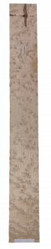 Fretboard Bird's Eye Maple white 720x83x9mm Unique Piece #007