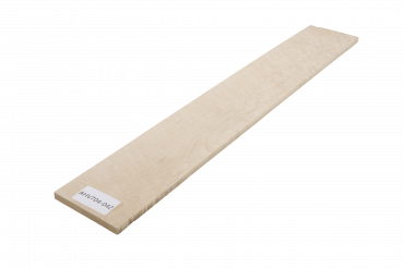 Preview: Griffbrett Vogelaugenahorn weiß 720x112x10mm Einzelstück #042