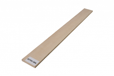 Preview: Griffbrett Esche leicht geflammt 724x70x10mm Einzelstück #006