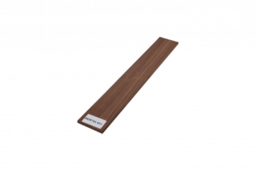 Preview: Griffbrett Santos Rosenholz 520x75x8mm Einzelstück #031