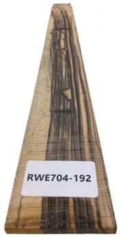 Preview: Griffbrett Weißes Ebenholz, 726x70x10mm, Einzelstück #192